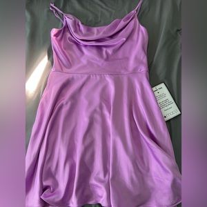 Brand new macys purple homecoming dress.
